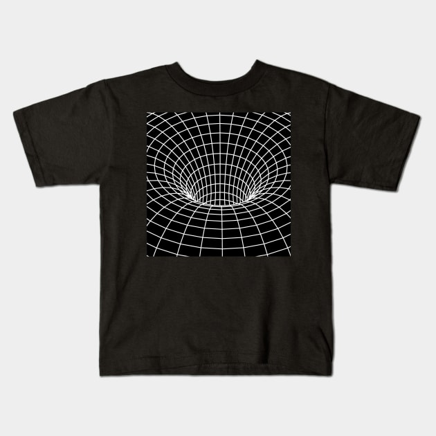 sink hole grid Kids T-Shirt by stupidpotato1